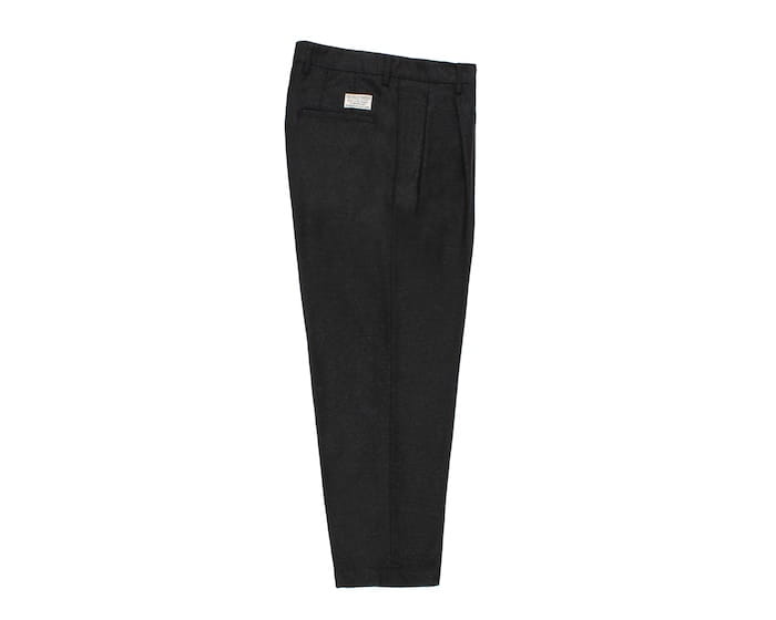 WACKO MARIA DOUBLE PLEATED WOOL TROUSERS ( TYPE-2 )