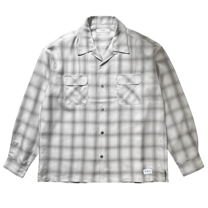 exodus RAYON OMBRE CHECK L/S SHIRT