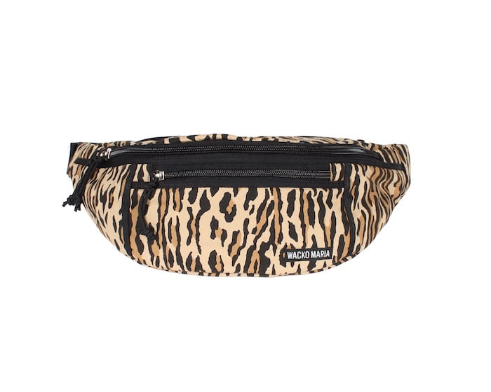 WACKO MARIA SPEAK EASY / LEOPARD WAIST POUCH ( TYPE-1 )