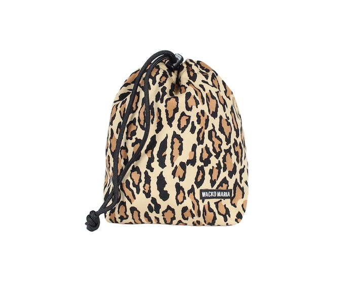 WACKO MARIA LEOPARD POUCH ( TYPE-2 )