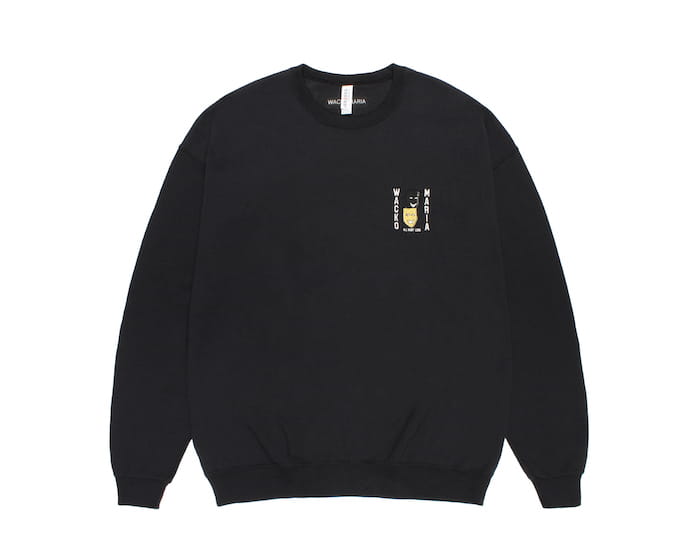 WACKO MARIA CREW NECK SWEAT SHIRT ( TYPE-1 )