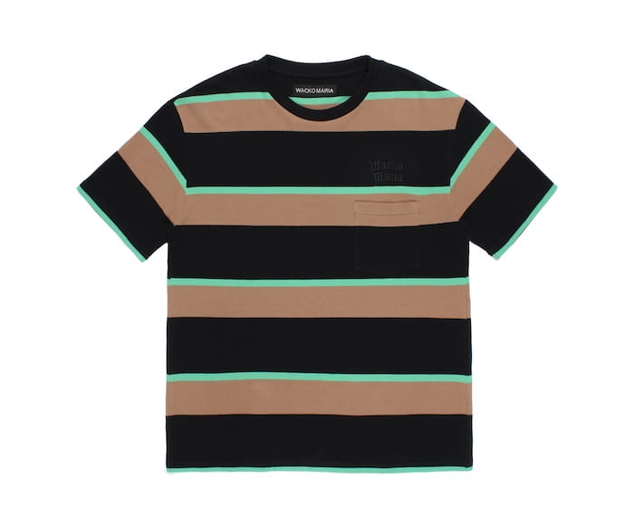 WACKO MARIA(ワコマリア)｜STRIPED CREW NECK T-SHIRT ｜正規通販取扱