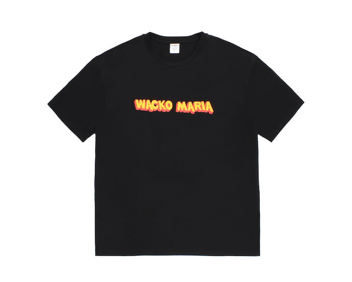 WACKO MARIA WASHED HEAVY WEIGHT CREW NECK T-SHIRT ( TYPE-4 )