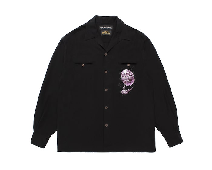 ワコマリア 56 TATTOO STUDIO /LONG SLEEVE Tee WACKO MARIA / 56 TATTOO STUDIO / WASHED HEAVY WEIGHT CREW