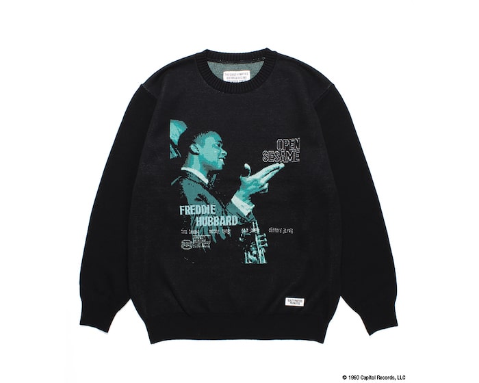 XL【WACKOMARIA】JACQUARD SWEATER／新品タグ付／送料込 ティムリーハイ / 百虎ジャガードセーター 23SS-WMK-KN17 | ワコマリア