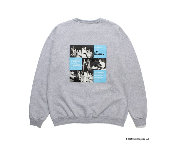 WACKO MARIA(ワコマリア)｜BLUE NOTE / CREW NECK SWEAT SHIRT ( TYPE