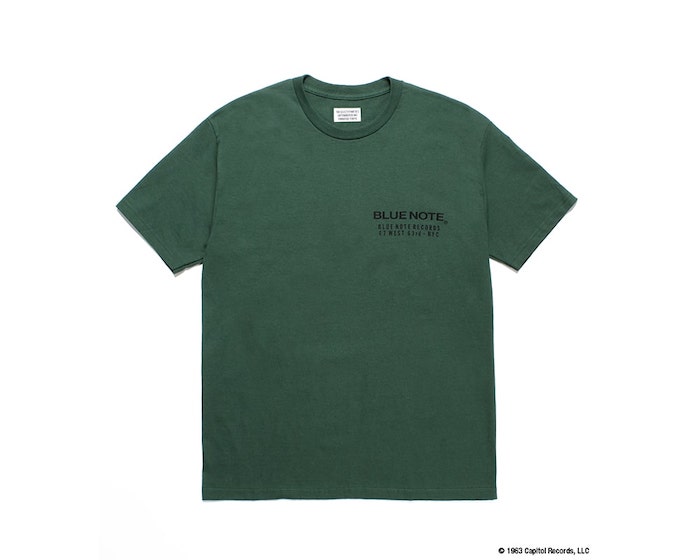 持っていたい【WACKO MARIA】ブルーノート Tシャツ WACKO MARIA(ワコマリア)｜ BLUE NOTE / CREW NECK T-SHIRT