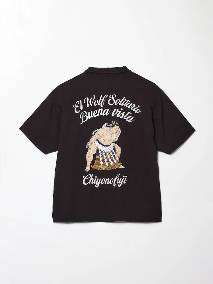 BUENA VISTA 千代の富士×BUENA VISTA / El wolf solitario s/s shirt