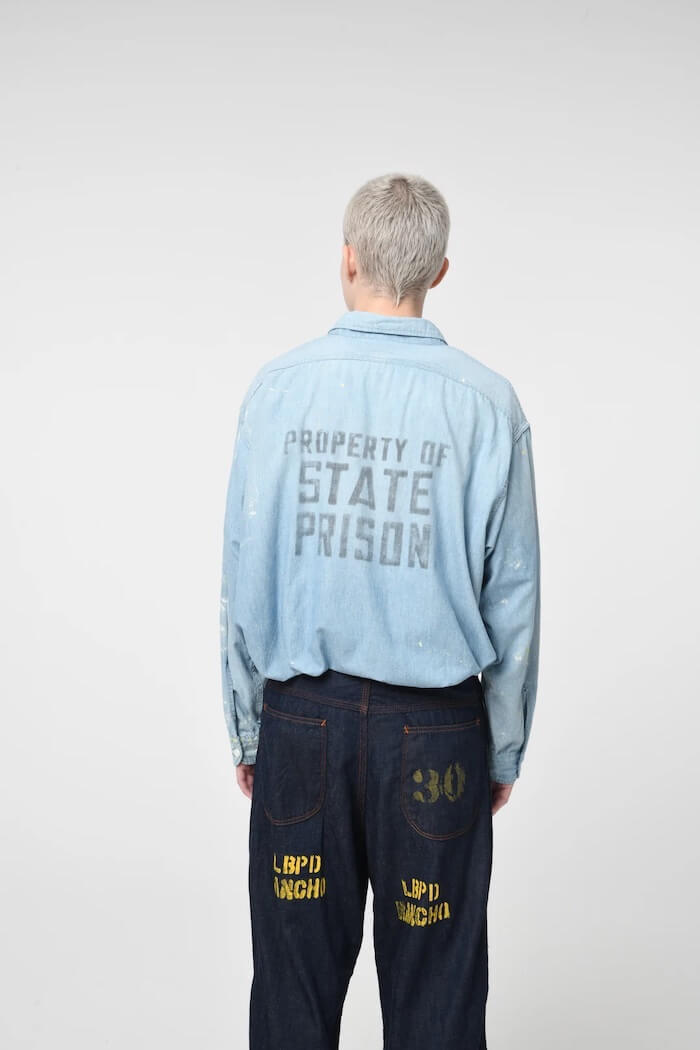 BOW WOW(バウワウ)｜STATE PRISON CHAMBRAY SHIRT｜正規通販取扱店 In