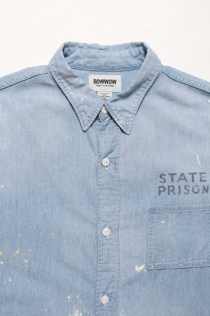 BOW WOW(バウワウ)｜STATE PRISON CHAMBRAY SHIRT｜正規通販取扱店 In