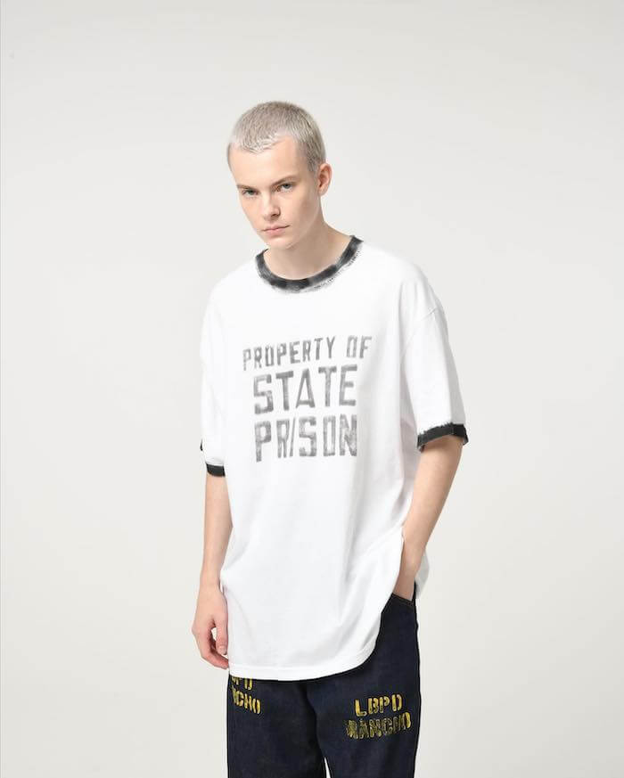 BOW WOW(バウワウ)｜US PRISONER TRIM TEE｜正規通販取扱店 In STATE