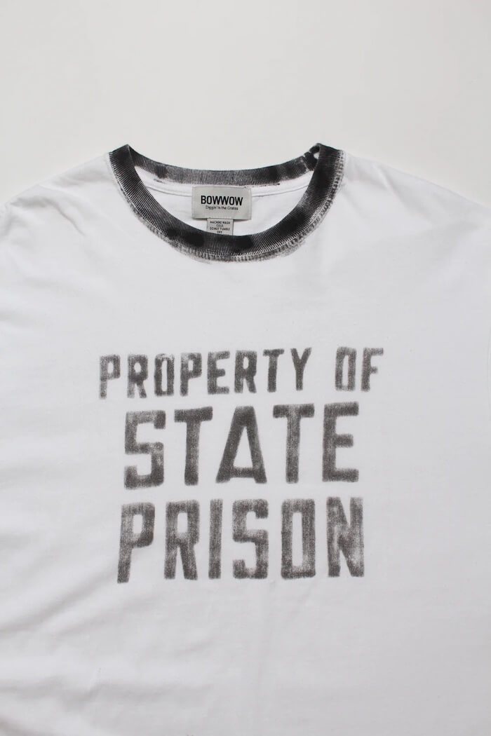 BOW WOW(バウワウ)｜US PRISONER TRIM TEE｜正規通販取扱店 In STATE