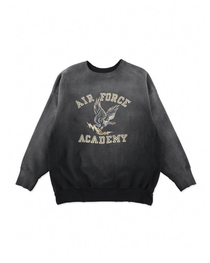 BOW WOW(バウワウ)｜U.S. AIR FORCE EAGLE SWEATSHIRT AGED｜正規通販 