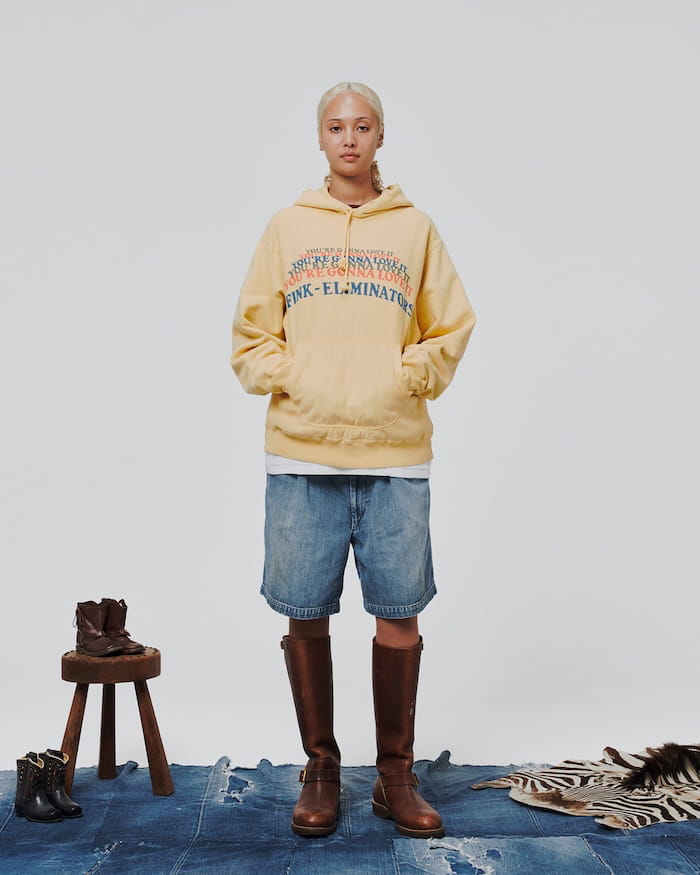 BOW WOW(バウワウ)｜US ARMY DENIM SHORTS AGED｜正規通販取扱店 In STATE