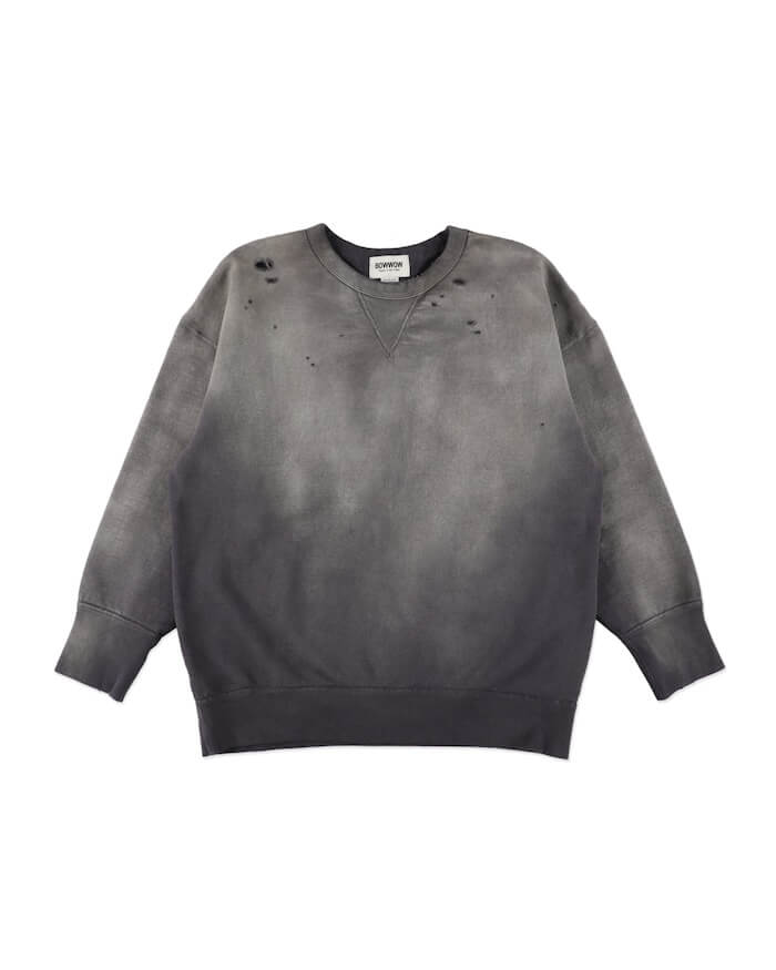 BOW WOW FIELD-WORN DOUBLE V SWEATSHIRT