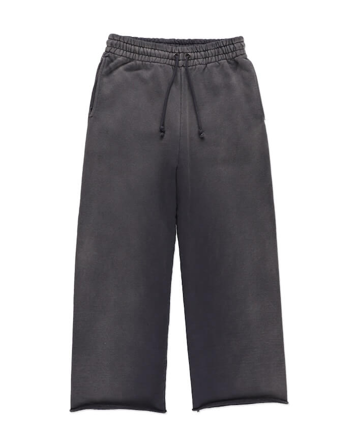BOW WOW WEATHERED SWEAT PANTS - BLACK