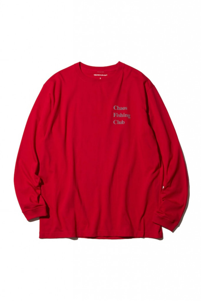 トップス CHAOS FISHING CLUB OG LOGO L/S TEE L Chaos Fishing Club - LOGO L/S TEE - SHRED