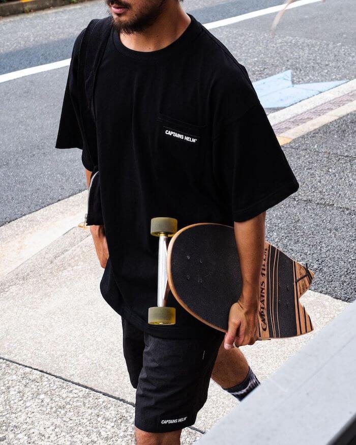 CAPTAINS HELM(キャプテンズヘルム)｜BACK MESH BIG TEE｜正規