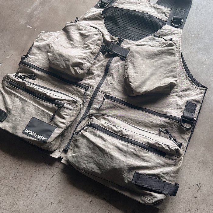 CAPTAINS HELM(キャプテンズヘルム)｜UTILITY BACK MESH VEST