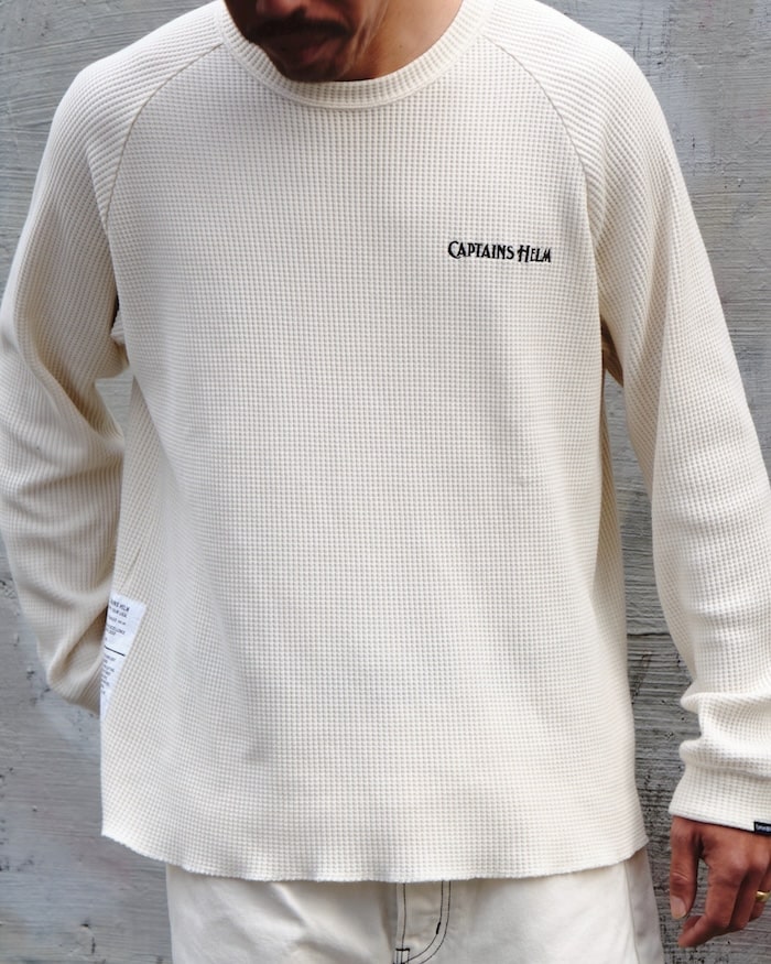 CAPTAINS HELM(キャプテンズヘルム)｜CUT OFF THERMAL LS TEE｜正規