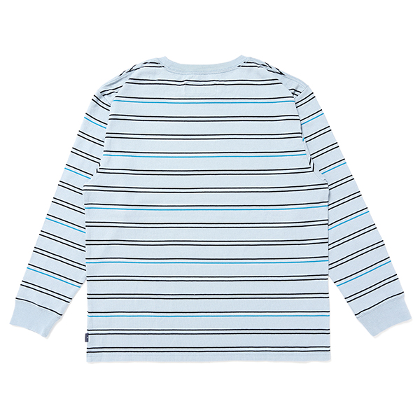 challenger LIS BORDER TEE ブルーホワイト XLサイズ challenger LIS BORDER TEE ブルーホワイト XLサイズ