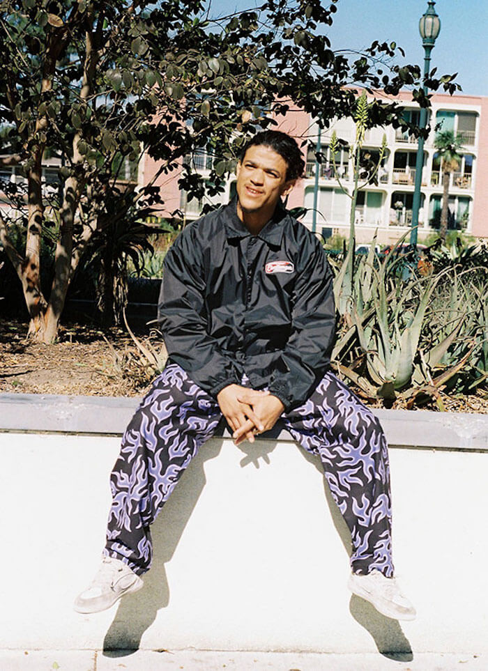【美品】CHALLENGER(チャレンジャー)FIRE LEAF PANTS総柄 CHALLENGER / FIRE LEAF PANTS -Black-