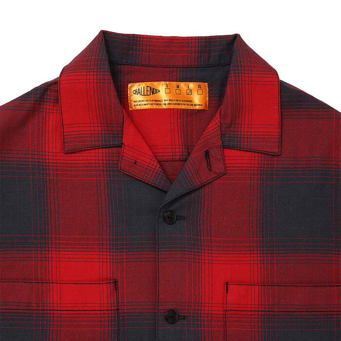 CHALLENGER(チャレンジャー)｜SHADOW CHECK SHIRT｜正規通販取扱店 In