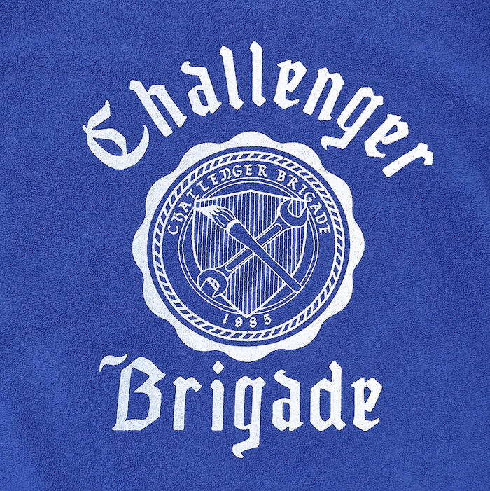 challenger COLLEGE C/N FLEECE チャレンジャー CHALLENGER/C/N COLLEGE FLEECE/NAVY | 軽く暖かなマイクロフリース