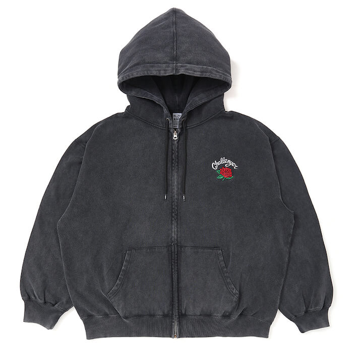 CHALLENGER ROSE ZIP HOODIE
