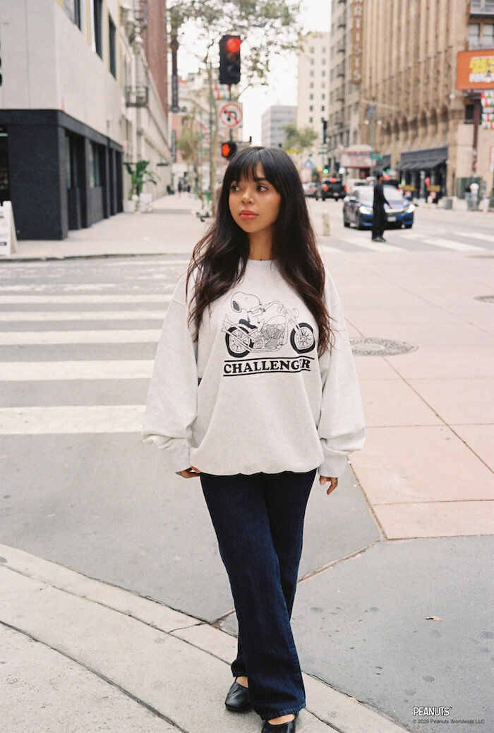 CHALLENGER(チャレンジャー)｜SNOOPY C/N SWEAT｜正規通販取扱店 In STATE