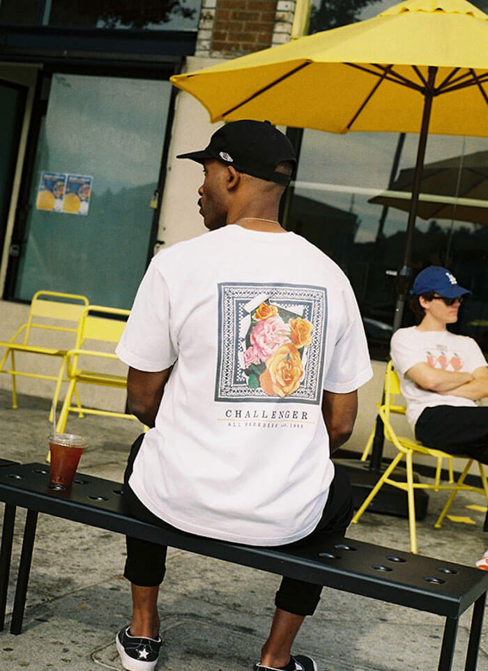 新品☆25SS CHALLENGER ROSE BANDANA TEE XL CHALLENGER | 3/14(FRI) NEW ARRIVALS L/S PATCHED WORK SHIRT
