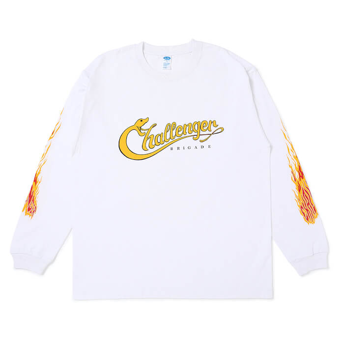 CHALLENGER(チャレンジャー)｜L/S SNAKING LOGO TEE｜正規通販取扱店