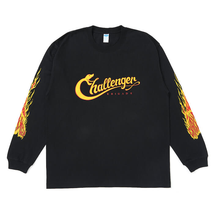 CHALLENGER(チャレンジャー)｜L/S SNAKING LOGO TEE｜正規通販取扱店
