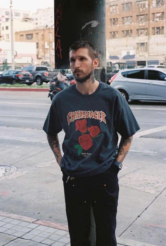 CHALLENGER(チャレンジャー)｜PIGMENT ROSE TEE｜正規通販取扱店 In STATE