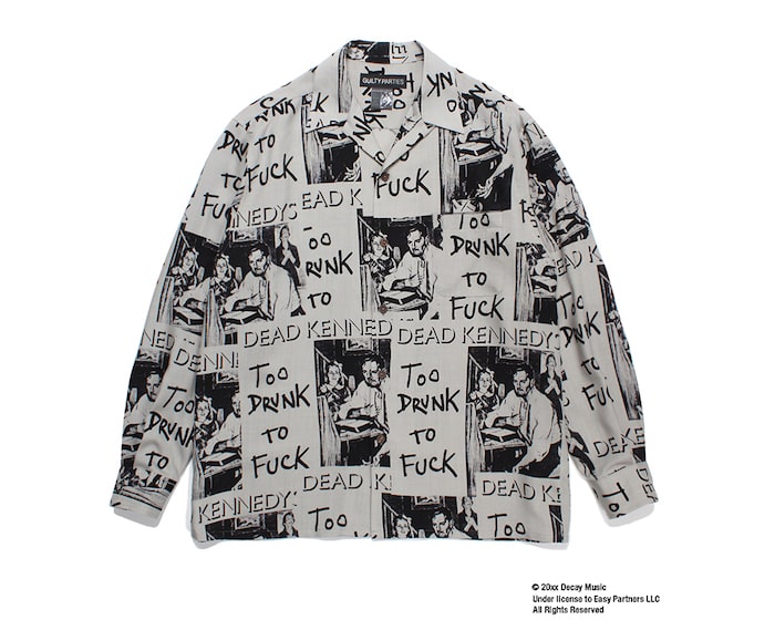 WACKO MARIA(ワコマリア)｜DEAD KENNEDYS / HAWAIIAN SHIRT L/S ( TYPE