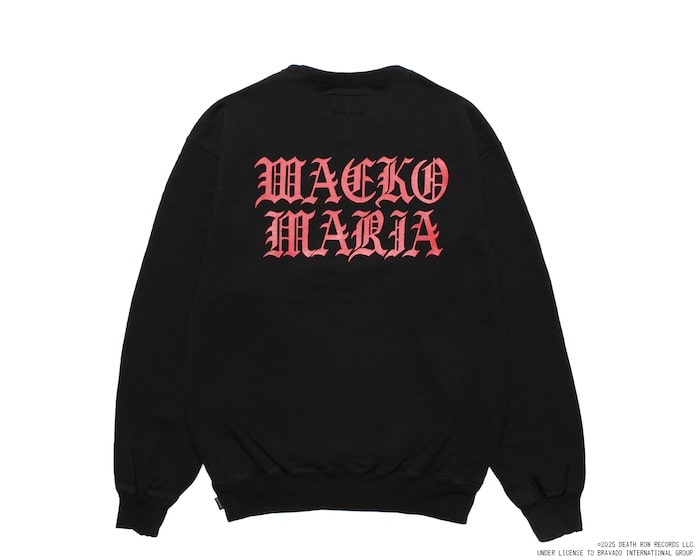 WACKO MARIA×DEATH ROW RECORDS スウェット XL WACKO MARIA(ワコマリア)× DEATH ROW RECORDS / GARMENT DYED