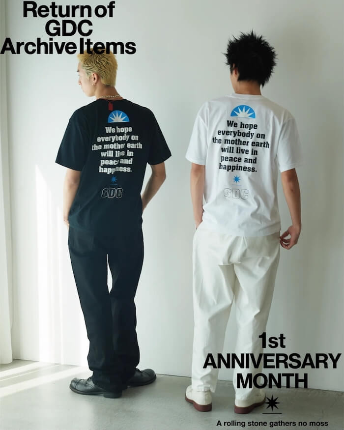 GDC(ジーディーシー)｜half star TEE 1th limited｜正規通販取扱店 In