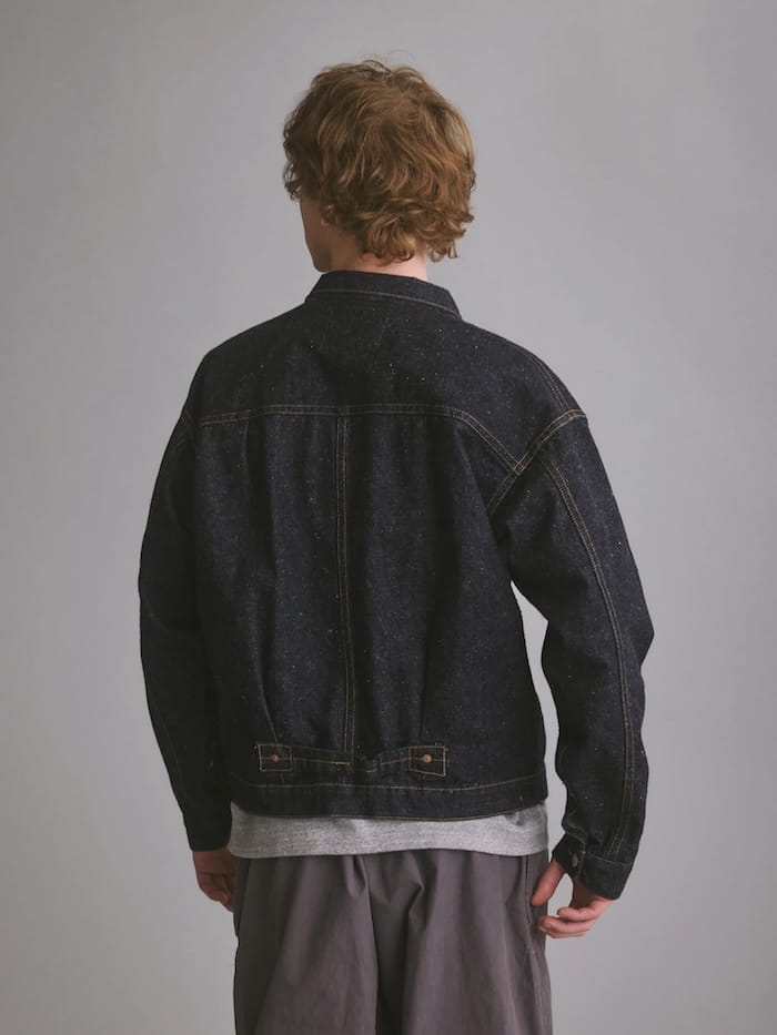 New Manual(ニューマニュアル)｜#001 T-BACK DENIM JACKET ONE-WASHED