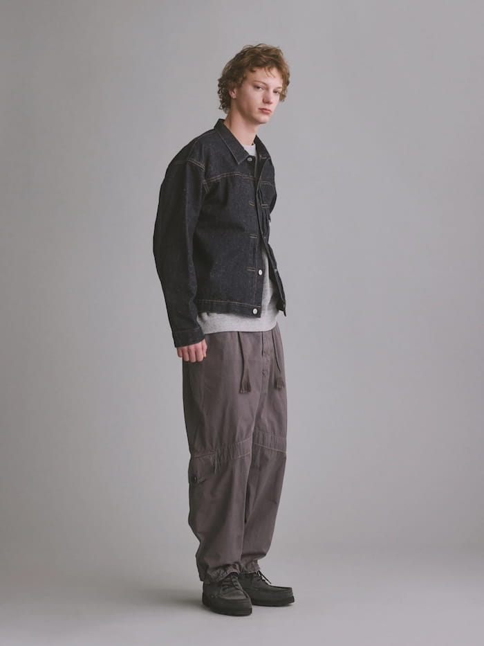 New Manual(ニューマニュアル)｜#001 T-BACK DENIM JACKET ONE-WASHED