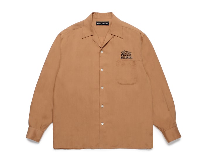 最安値WACKO MARIA Mr.brother's 50's sharts WACKO MARIA(ワコマリア)｜MR BROTHERS CUT CLUB / 50'S SHIRT L