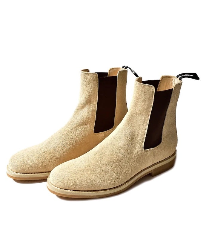 MINEDENIM(マインデニム)｜Suede Leather Side Gore Boots｜正規通販 