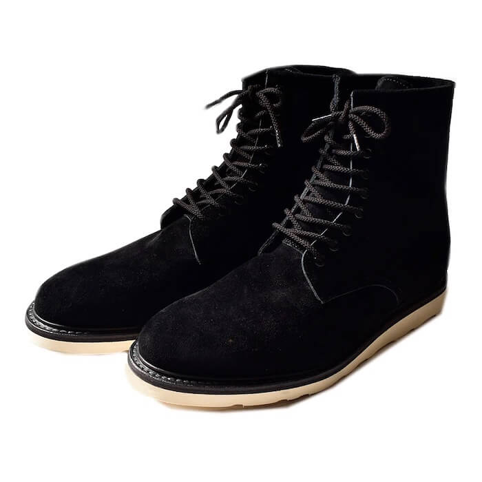 MINEDENIM(マインデニム)｜Suede Leather Zipper Unit Military