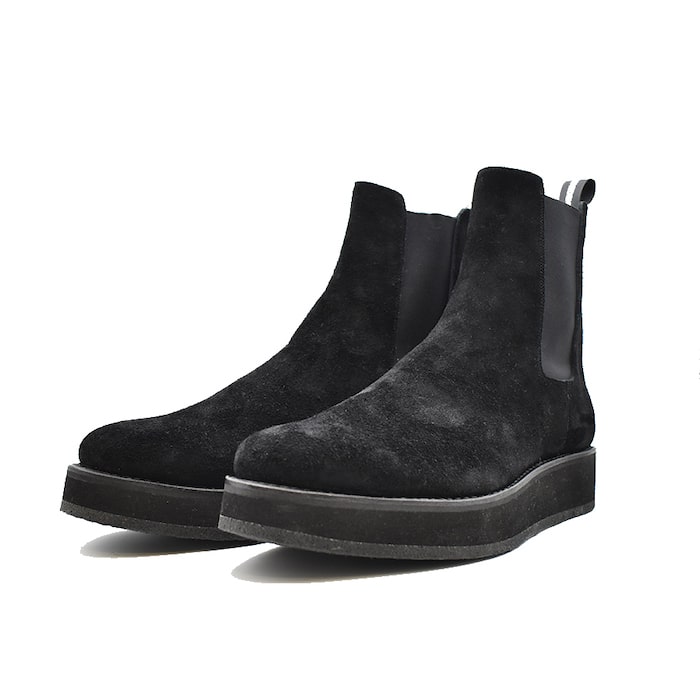MINEDENIM(マインデニム)｜Suede Leather Side Gore Boots｜正規通販