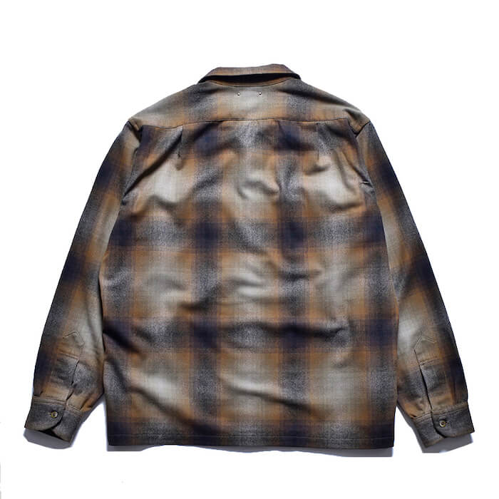 MINEDENIM× PENDLETON W.PLAID OPEN COLLAR MINEDENIM - PENDLETON W.Plaid Open Collar SH (BPT) / ペン