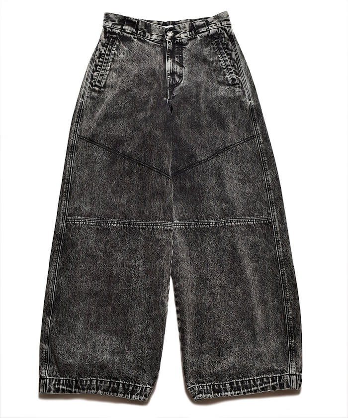 MINEDENIM - ×WILLY CHAVARRIA Black Denim CB.RAVER PANTS