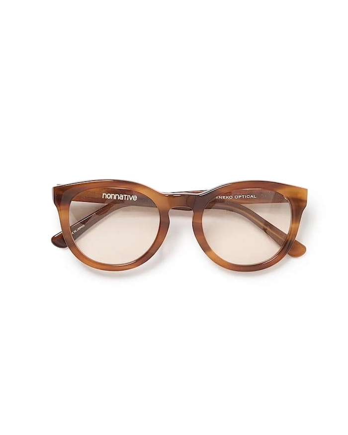 nonnative サングラスby KANEKO nonnative / OFFICER SUNGLASSES by KANEKO OPTICAL (Black)