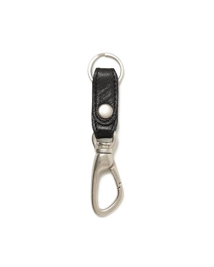 DWELLER KEY RING WITH LEATHER STRAP