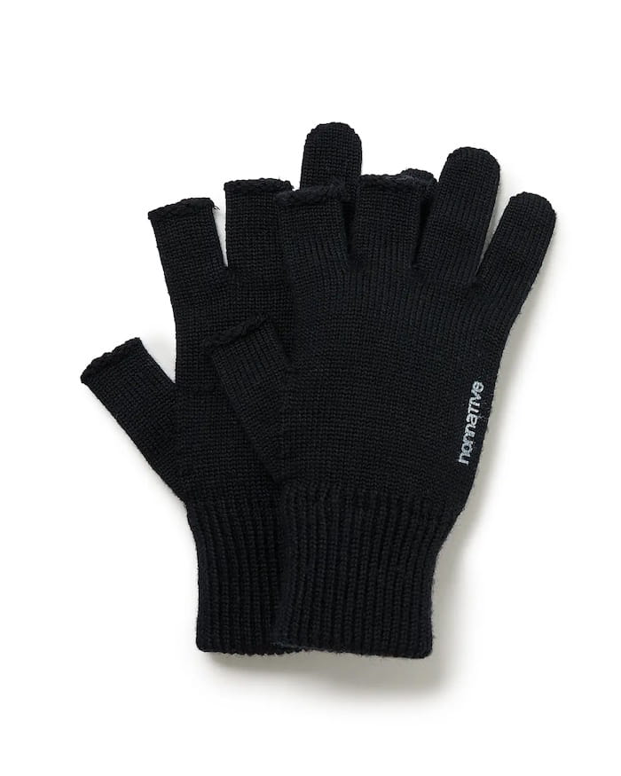 nonnative HIKER FINGERLESS GLOVES WOOL YARN