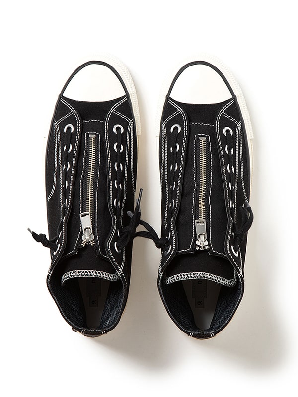 nonnative ノンネイティヴ スニーカー 黒 26cm 0480525Y0287 nonnative(ノンネイティブ)|DWELLER CENTER ZIP TRAINER HI