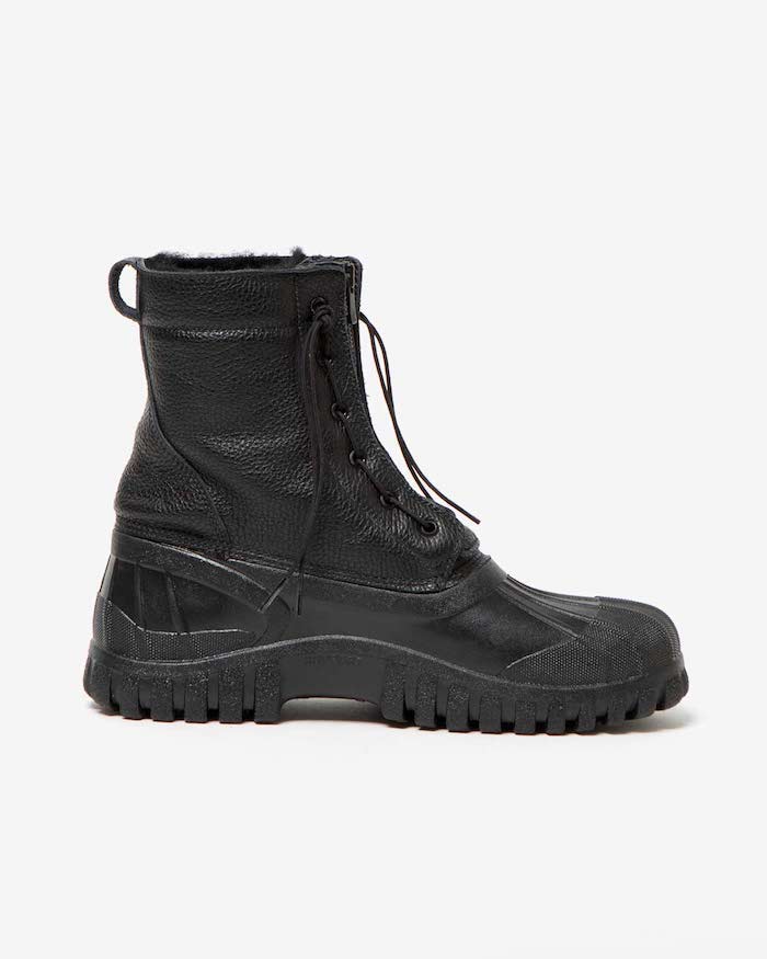 nonnative OFFICINE CREATIVE 別注 ブーツ 42 nonnative(ノンネイティブ)｜WORKER ZIP DUCK BOOTS COW LEATHER WITH